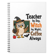 Teacher Witch Halloween Coffee Funny Teacher