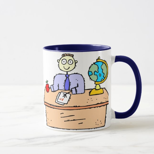Teacher Working Mug (Right)