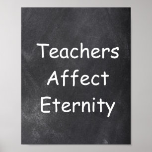 Teachers Affect Eternity Class Decoration