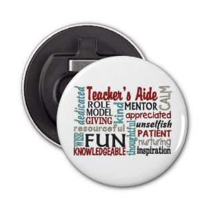 **TEACHER'S AIDE** BOTTLE OPENER