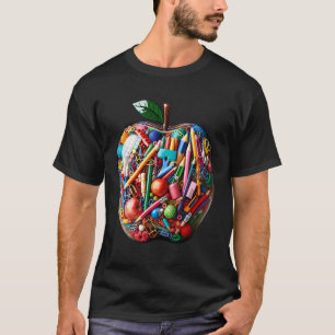 Teachers Apple Back-to-School Teacher & Student T-Shirt