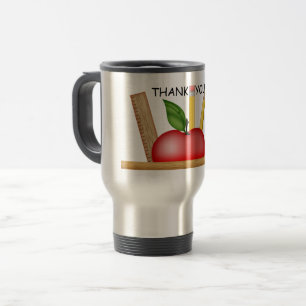 Teacher's Apple Custom Travel Mug