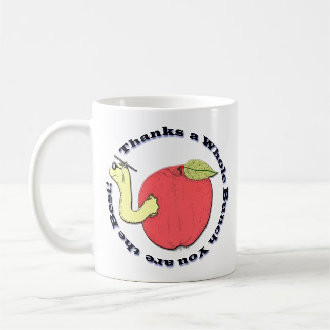 Teacher's Apple Mug (Left)