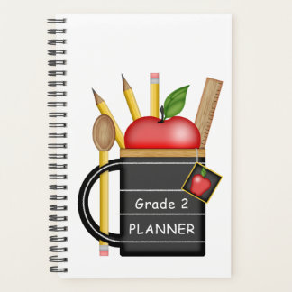 Teacher's Apple Mug Custom Planner