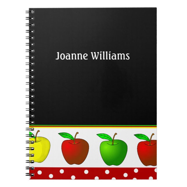 Teacher's Apples Notebook (Front)