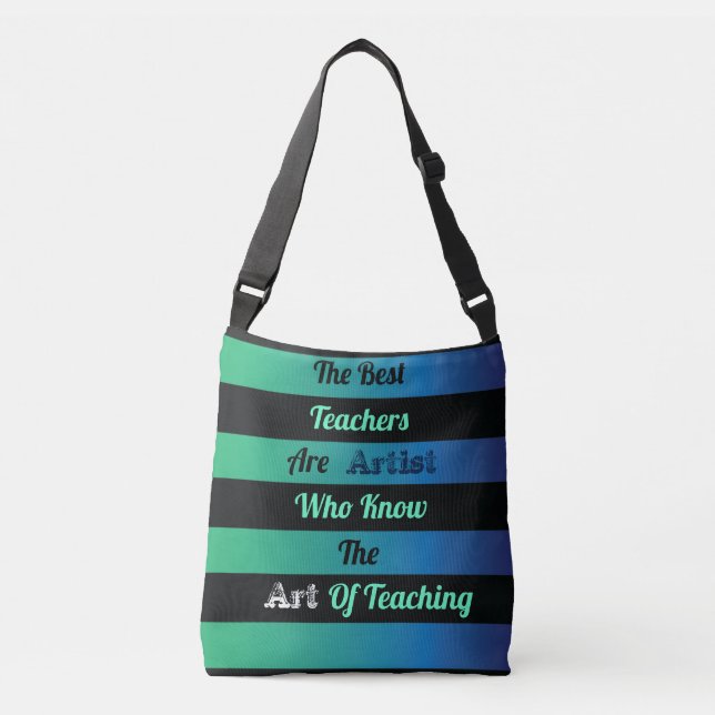 Teacher's appreciation crossbody bag (Front)