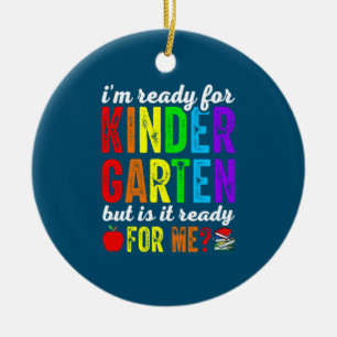 Teachers Are Ready For Kindergarten Ceramic Tree Decoration