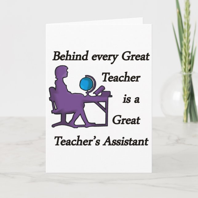 Teacher's Assistant Card (Front)