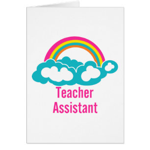 Teacher's Assistant Cloud Rainbow