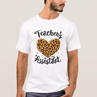 Teacher's Assistant Paraprofessional SPED Autism S T-Shirt