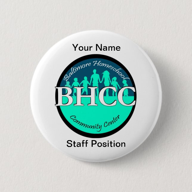 Teacher's Button BHCC (Front)