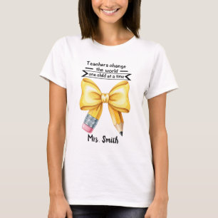 Teachers Change the World T-shirt