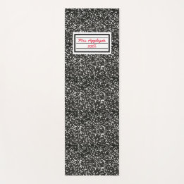 Teacher's Composition Notebook Yoga Mat
