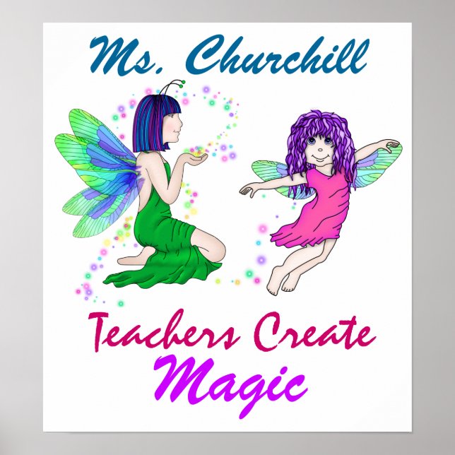 Teachers Create Magic - Poster - SRF (Front)