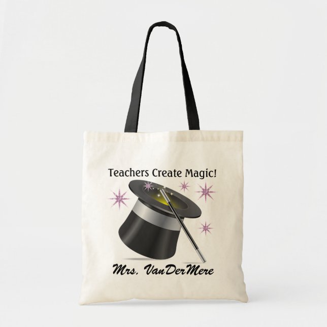 Teachers Create Magic - SRF Tote Bag (Front)