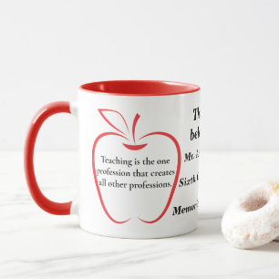 Teacher's Customizable Mug
