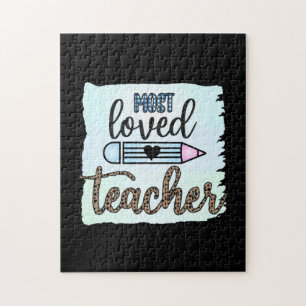 Teacher's Day Most Loved Teacher Jigsaw Puzzle