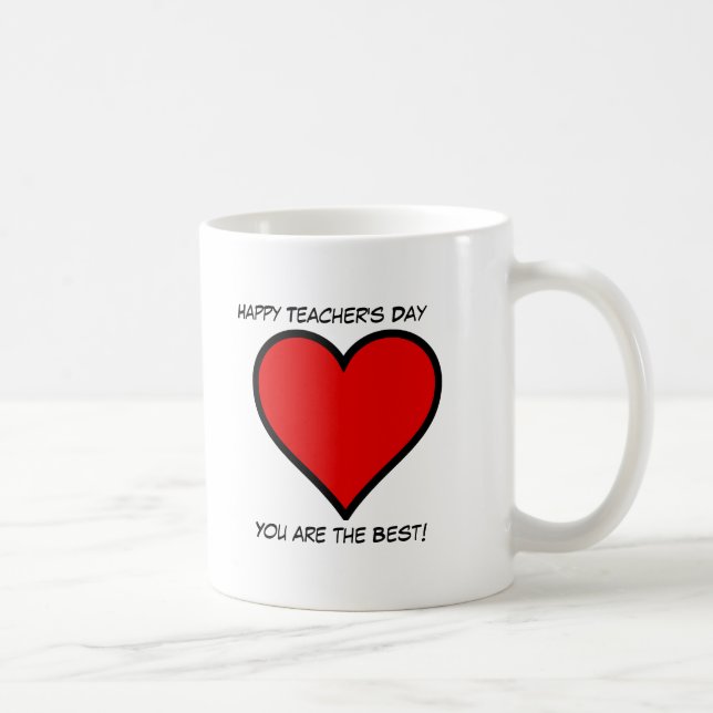 Teacher's Day Mug (Personalise) (Right)