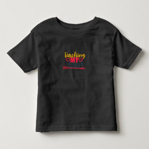 Teacher's Day Teaching My Tribe Toddler T-Shirt