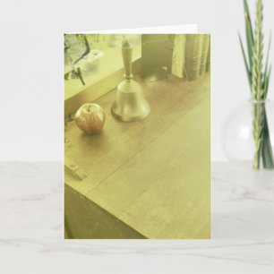Teacher's Desk Card