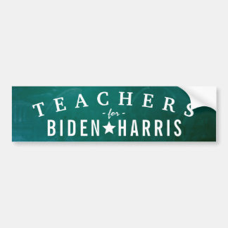 TEACHERS FOR JOE BIDEN 2020 PRESIDENT BUMPER STICKER