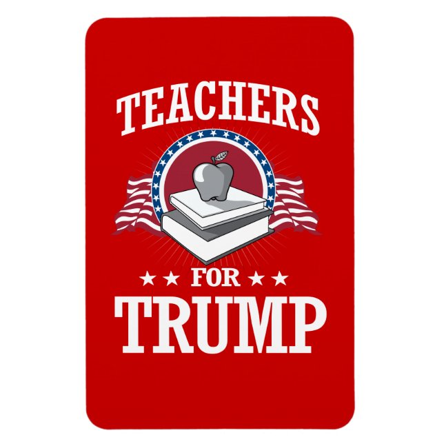 TEACHERS FOR TRUMP MAGNET (Vertical)
