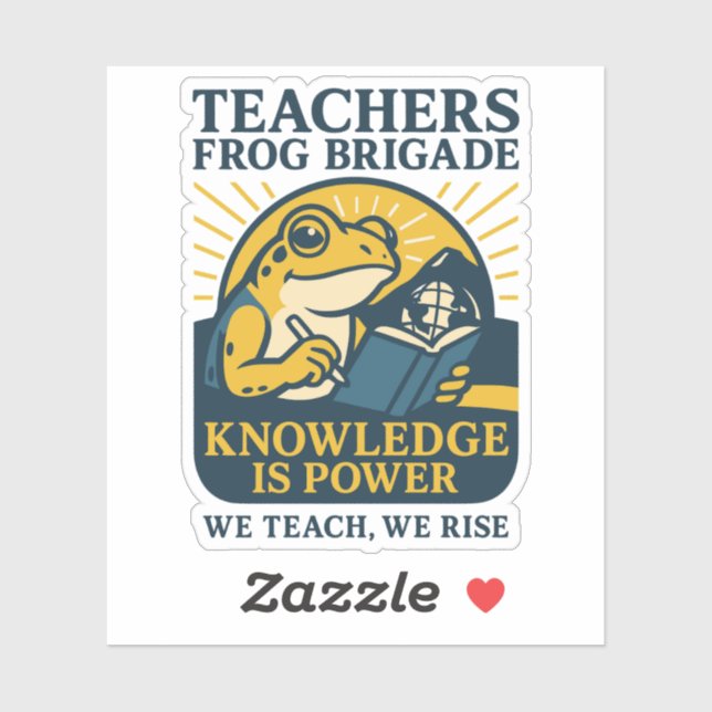 Teachers Frog Brigade – Knowledge Is Power (Sheet)