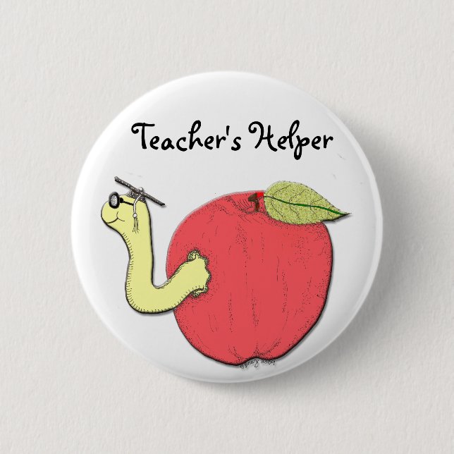Teacher's Helper Button (Front)