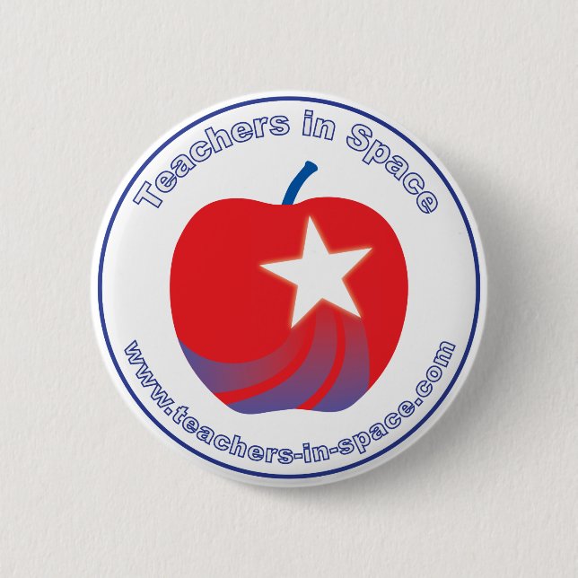 Teachers in Space Button (Front)