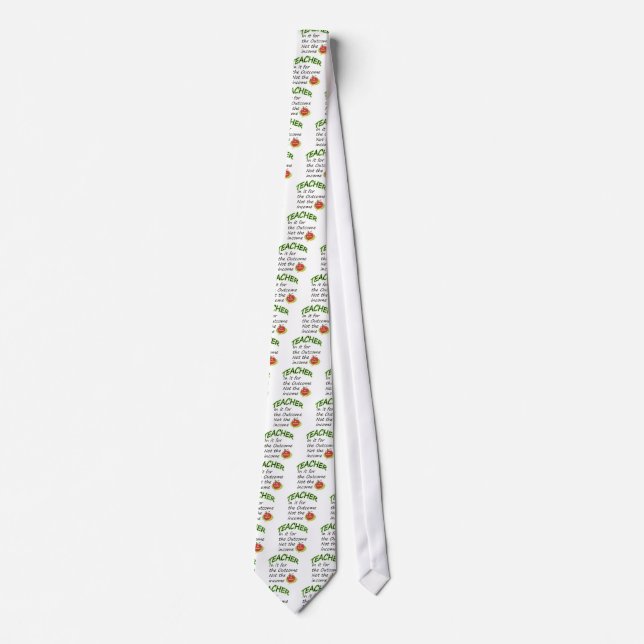 Teacher's Income Tie (Front)