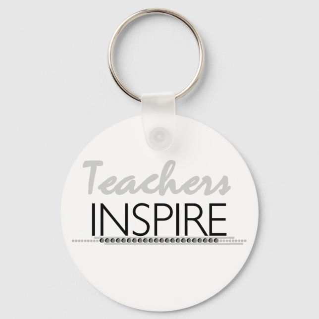 Teachers Inspire Key Ring (Front)
