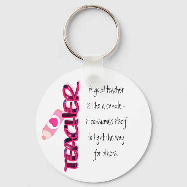 Teacher's Keychain (Front)