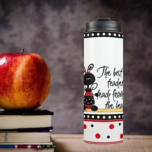 Teachers Ladybug Thermal Tumbler (Creator Uploaded)