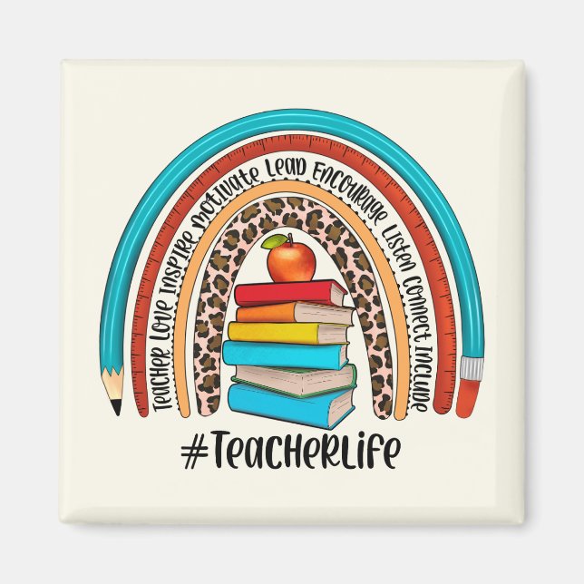Teacher's Life Magnet (Front)
