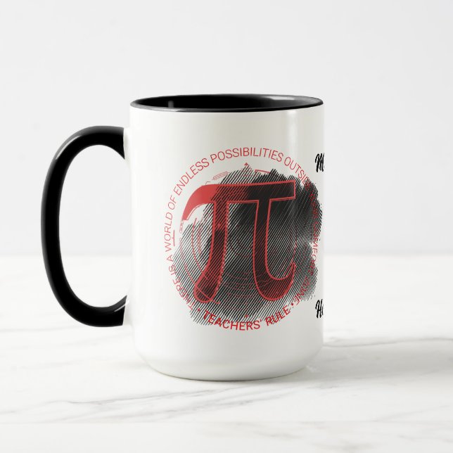 Teacher's Mug. Endless Possibilities Mug (Left)