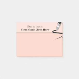 Teachers name desk note organiser