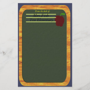 teacher's note stationery