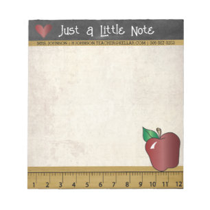 Teacher's Note   Vintage Style 