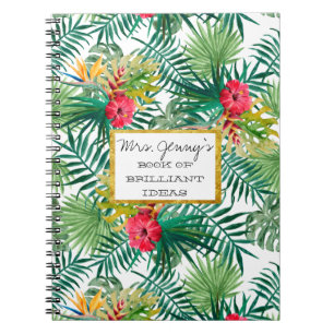 Teacher's Notebook - personalised - gift