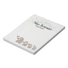 Teachers notepad elephant 