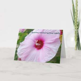 Teachers - opening minds,inspiring he... card