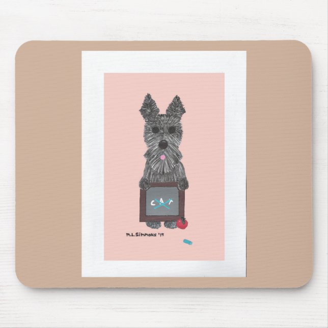 TEACHER'S PET MOUSE PAD (Front)