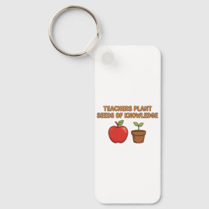 Teachers Plant Seeds Keychain