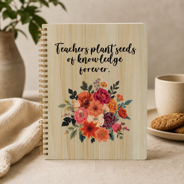 Teachers Plant Seeds of Knowledge Forever Planner (Creator Uploaded)