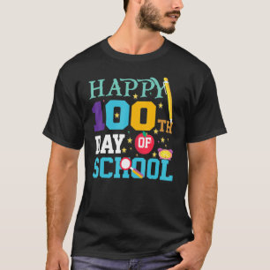 Teachers Pre K Kindergartens  Happy 100th Day Of S T-Shirt