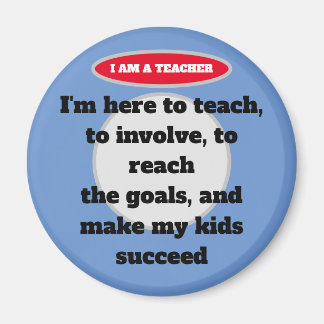 Teacher's Quote Magnet. Teacher's collection.  Mag Magnet