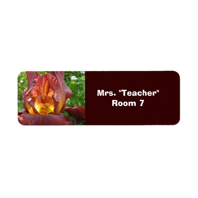 Teacher's Room Labels stickers Room #'s (Front)