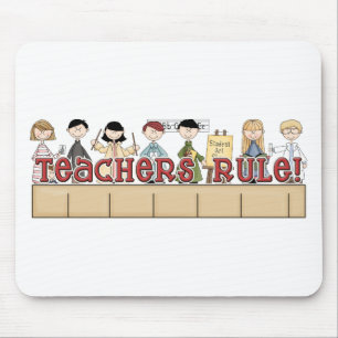 Teachers Rule! Mouse Pad