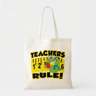 Teachers Rule! Tote Bag