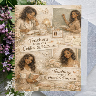 Teachers run on coffee and patience planner